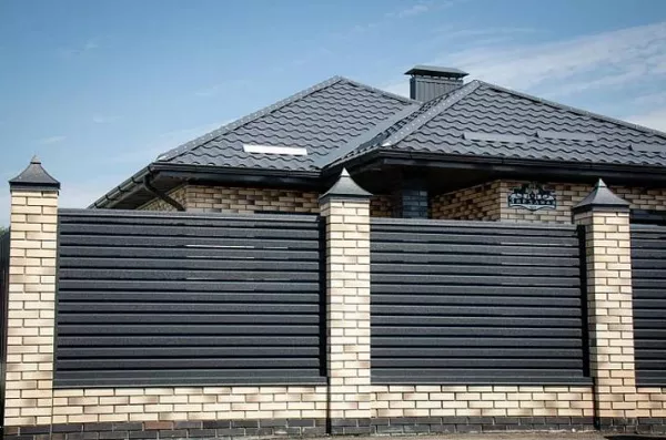 Забор жалюзи «Rancho», покрытие полиэстер