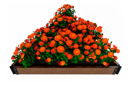 Доска грядочная Holzhof 150*25*2950мм, тиснение 3D