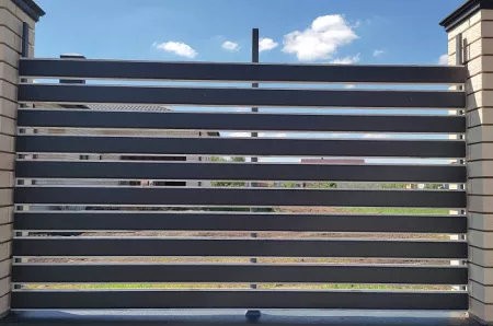 Забор жалюзи «Derby», покрытие rooftop бархат