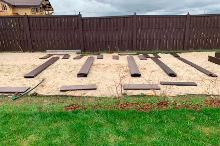 Доска грядочная NauticPrime 450*35*2950мм, венге