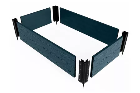 Шарнир для клумбы Holzhof 30*225мм, пластик черный