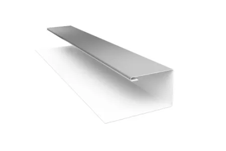 Планка П-образная БХ new 0,45 PE с пленкой RAL 9003 сигнальный белый