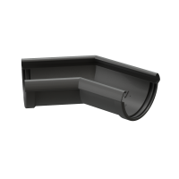 Угол желоба 135˚ LUX, графит