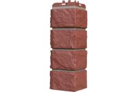 Угол Grand Line Колотый камень Design Plus корица с темно-бежевым швом