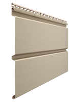 Сайдинг PREMIUM, Брус D6S, крем-брюле