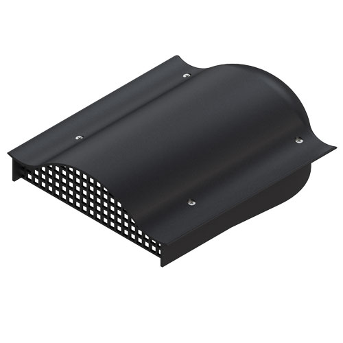 Аэратор кровельный TP-88/С | Кровельный вентиль для кровли из профнастила С-21 Чёрный
