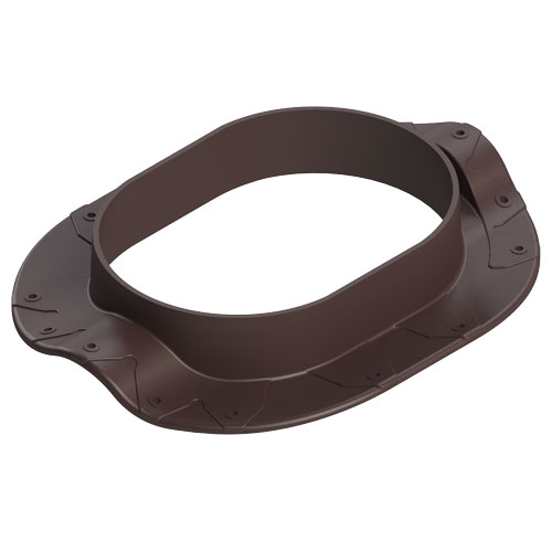 Аэратор кровельный TP-88/S | Кровельный вентиль для кровли из металлочерепицы «Монтеррей» коричневый