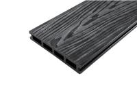 Террасная доска Grand Line 150х25мм 3D Винтаж Графит 3м