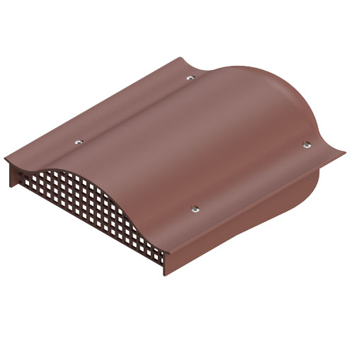 Аэратор кровельный TP-88/С | Кровельный вентиль для кровли из профнастила С-21 красный