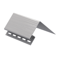 СЕРЫЙ Околооконный профиль к сайдингу (3,05 м) 5шт/уп