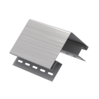 СЕРЫЙ Наружный угол к сайдингу (3,05 м) 5шт/уп