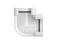 ТН МАКСИ 152/100 мм, угол желоба 90°, снежно-белый, шт.