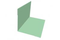 Угол внутренний 30х30 0,45 PE с пленкой RAL 6019 бело-зеленый