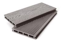 Террасная доска ДПК Grand Line 140мм вельвет и тиснение под дерево Венге 3м