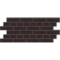 Термосайдинг Кирпич Коричневый 925х438х40 мм