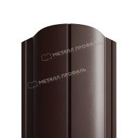 Штакетник металлический МЕТАЛЛ ПРОФИЛЬ ELLIPSE-O 19х126 (PURMAN-20-RR32-0.5)