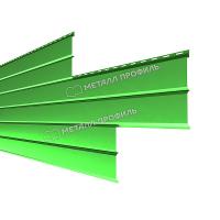 Сайдинг МЕТАЛЛ ПРОФИЛЬ Lбрус-XL-В-14х335 NormanMP (ПЭ-01-6018-0.5)