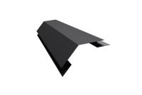 Угол внешний сложный 75х75 135гр 0,5 PurPro Matt 275 RAL 9005 черный