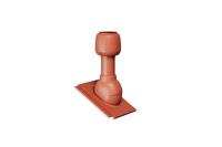 Скатный дефлектор для плоской черепицы, красный