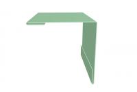 Угол внешний 30х30 0,45 PE с пленкой RAL 6019 бело-зеленый