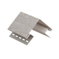 ПОЛЯРНЫЙ Наружный угол к сайдингу колл. ТИМБЕР-БЛОК серия КЕДР (3,05 м) 5шт/уп