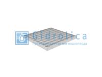 Решетка водоприемная Gidrolica Point РВ-28,5.28,5 - ячеистая стальная оцинкованная, кл. В125