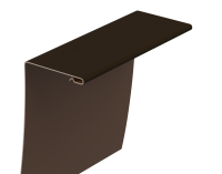 Универсальный околооконный профиль 89/254 мм, 3 м Docke, шоколад