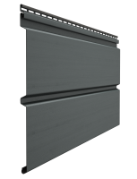 Сайдинг Premium, Брус D6S, графит