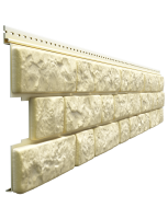 Сайдинг LUX под камень, BERGART, кешью