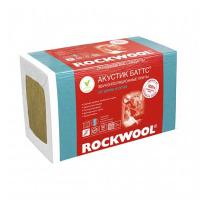 Каменная вата Rockwool Акустик Баттс, 1000 x 600 x 50 мм, 10 плит