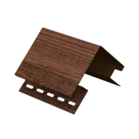 СИБИРСКАЯ Наружный угол узкий к сайдингу колл. ТИМБЕР-БЛОК серия ЕЛЬ (3,05 м) 5шт/уп