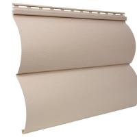 сайдинг виниловый двухпереломный «Blockhouse», персиковый