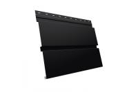 Квадро брус 0,5 PurPro Matt 275 с пленкой RAL 9005 черный