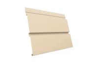 Квадро брус 0,5 Satin с пленкой RAL 1015 светлая слоновая кость