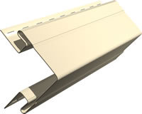 АЛТАЙСКАЯ БЕРЁЗА Наружный угол к сайдингу колл. ЛЮКС (3,05 м) 10шт/уп TECOS