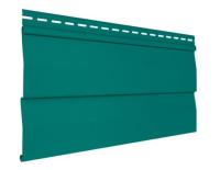 сайдинг виниловый под брус «Текос», изумруд