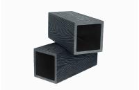 Столб из ДПК POLIVAN 3D 125х125х2900 мм (Черный)