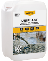 Пластифицирующая противоморозная добавка ARTEL UNIPLAST DB13, канистра 10л