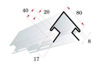 наружный угол «Альта-Профиль», белый