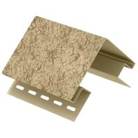 РЕЧНОЙ Наружный угол к сайдингу колл. СТОУН-ХАУС S-Lock серия ТАГАНАЙ (3,05 м) 5шт/уп