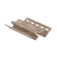 ТЕМНО-БЕЖЕВЫЙ Внутренний угол к сайдингу колл. СТОУН-ХАУС серия КВАРЦИТ (3,05 м) 5шт/уп