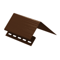 КОРИЧНЕВЫЙ Околооконный профиль к сайдингу (3,05 м) 5шт/уп