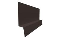 Планка начальная фальц 0,5 GreenCoat Pural BT, matt RR 32 темно-коричневый (RAL 8019 серо-коричневый)