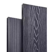Террасная доска Latitudo Solid 150х21х4000 Графит Полнотелая