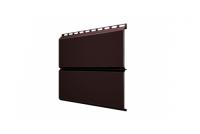 ЭкоБрус 0,345 Grand Line 0,5 GreenCoat Pural BT, matt RR 887 шоколадно-коричневый (RAL 8017 шоколад)