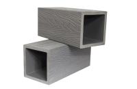 Столб из ДПК POLIVAN 3D 125х125х2900 мм (Серый)