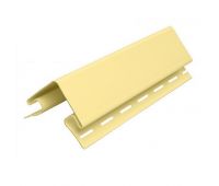 СВЕТЛО-ЖЁЛТЫЙ Наружный угол к сайдингу (3,05 м) 10шт/уп TECOS