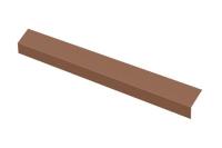Карнизная планка (капельник), коричневый