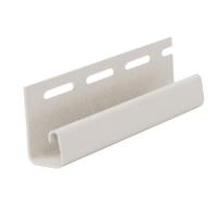 БЕЛЫЙ J-профиль к сайдингу (3,05 м) 20шт/уп