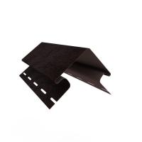 КОРИЧНЕВЫЙ Наружный угол к сайдингу колл. СТОУН-ХАУС серия КИРПИЧ (3,05 м) 5шт/уп